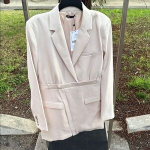 Zara Cream Women's Dress